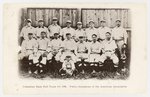 1906 COLUMBUS SENATORS BASEBALL TEAM POSTCARD.