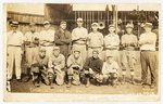 1916 CORNELIA BASEBALL TEAM REAL PHOTO POSTCARD.