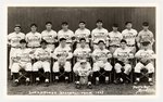 1937 SHERBROOKE BASEBALL TEAM REAL PHOTO POSTCARD.