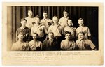 1915 AMERICAN BRASS CO BASEBALL TEAM REAL PHOTO POSTCARD.