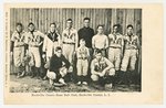 C. 1910 ROCKVILLE CENTRE (NY) BASEBALL TEAM POSTCARD.