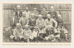 1907 NAZARETH (PA) BASEBALL TEAM POSTCARD.