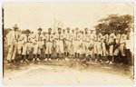 C. 1920's CUBAN BASEBALL TEAM REAL PHOTO POSTCARD.