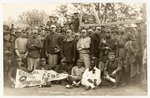 1921 5TH INFANTRY BASEBALL TEAM REAL PHOTO POSTCARD.