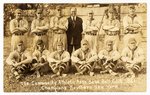 1921 ONEONTA (NY) BASEBALL TEAM REAL PHOTO POSTCARD.