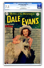 DALE EVANS COMICS #11 MAY JUNE 1950 CGC 7.5 OFF-WHITE TO WHITE PAGES.