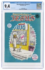 NEW ADVENTURES OF JESUS #1 NOVEMBER 1969 CGC 9.4 NM.