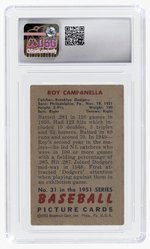 1951 BOWMAN #31 ROY CAMPANELLA (HOF) CSG 1 POOR.