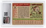 1955 TOPPS #2 TED WILLIAMS (HOF) CSG 3 VERY GOOD.