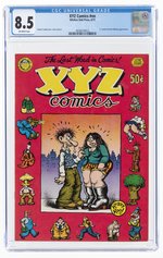 XYZ COMICS #NN JUNE 1972 CGC 8.5 VF+.