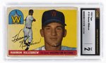 1955 TOPPS #124 HARMON KILLEBREW (HOF) ROOKIE CARD CSG 2 GOOD.