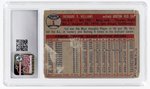 1957 TOPPS #1 TED WILLIAMS (HOF) CSG 1 POOR.