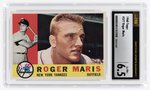 1960 TOPPS #377 ROGER MARIS CSG 6.5 EX/NM+.