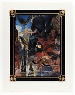 MICHAEL WM. KALUTA - SHE'S LEAVING HOME SIGNED ART PRINT.