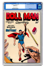 DOLL MAN QUARTERLY #12 SPRING 1947 CGC 9.0 OFF-WHITE TO WHITE PAGES.