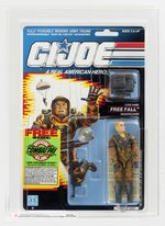 G.I. JOE - FREE FALL SERIES 9/34 BACK FIGURE CAS 85.