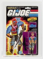 G.I. JOE - ZANDAR SERIES 5/36 BACK FIGURE CAS 85+.