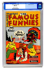 FAMOUS FUNNIES #148 NOVEMBER 1946 CGC 9.4  OFF-WHITE TO WHITE PAGES.