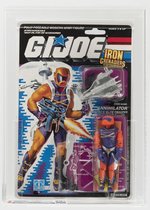 G.I. JOE - ANNIHILATOR SERIES 8/34 BACK FIGURE CAS 80+.