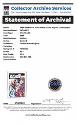 G.I. JOE - ANNIHILATOR SERIES 8/34 BACK FIGURE CAS 80+.