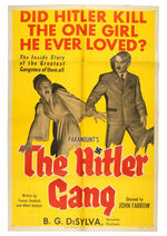 "THE HITLER GANG/BEAST OF BUDAPEST" MOVIE POSTERS.