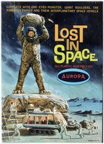 AURORA LOST IN SPACE ONE-EYED MONSTER AND CHARIOT FACTORY-SEALED MODEL KIT.