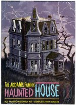 THE ADDAMS FAMILY HAUNTED HOUSE BOXED AURORA FACTORY-SEALED BOXED MODEL.