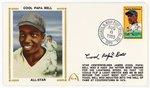 1983 COOL PAPA BELL (HOF) SIGNED FIRST DAY COVER SILK CACHE "ALL-STAR".