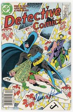 THE JOKER ACTOR CESAR ROMERO SIGNED DETECTIVE COMICS #569 COMIC BOOK.