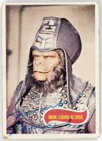 PLANET OF THE APES - URKO ACTOR MARK LENARD SIGNED TRADING CARD.