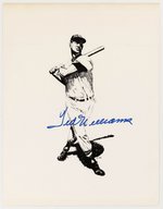 TED WILLIAMS (HOF) SIGNED PRINT.