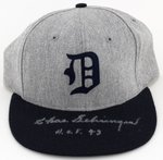 CHARLIE GEHRINGER (HOF) SIGNED DETROIT TIGERS BASEBALL CAP.