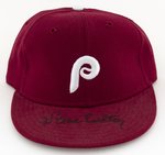 STEVE CARLTON (HOF) SIGNED PHILADELPHIA PHILLIES BASEBALL CAP.