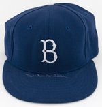 DUKE SNIDER (HOF) SIGNED BROOKLYN DODGERS BASEBALL CAP.