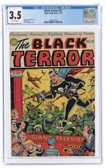 BLACK TERROR #12 NOVEMBER 1945 CGC 3.5 VG-.