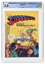 SUPERMAN #81 ND CGC 5.0 VG/FINE (UK EDITION).