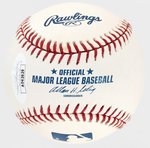 PHILADELPHIA SPORTSCASTER PHILLIE HARRY KALAS SINGLE-SIGNED BASEBALL.