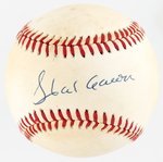 HANK AARON (HOF) SINGLE-SIGNED BASEBALL.