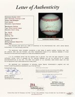 ALEX RODRIGUEZ SINGLE-SIGNED BASEBALL.