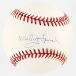 WHITEY FORD (HOF) SINGLE-SIGNED BASEBALL.