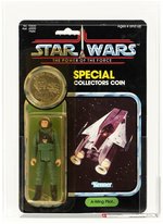 STAR WARS: THE POWER OF THE FORCE (1985) - A-WING PILOT 92 BACK-A AFA 80 Y-NM.