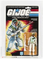 G.I. JOE (1986) - ICEBERG SERIES 5/36 BACK AFA 85 NM+.