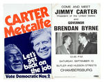 CARTER AND COATTAILS 5 SIGNS AND POSTERS.