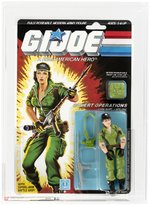 G.I. JOE (1985) - LADY JAYE SERIES 4/36 BACK AFA 90 NM+/MINT.