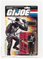 G.I. JOE (1989) - SNAKE EYES (V3) SERIES 8/34 BACK AFA 85 NM+.