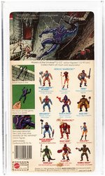 MASTERS OF THE UNIVERSE (1984) - WEBSTOR SERIES 3/12 BACK AFA 80 NM (CLEAR BLISTER).