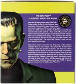 DON POST STUDIOS "UNIVERSAL STUDIOS MONSTERS" FRANKENSTEIN (KARLOFF) BOXED LATEX MASK.