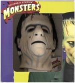 DON POST STUDIOS "UNIVERSAL STUDIOS MONSTERS" FRANKENSTEIN (GLENN STRANGE) BOXED LATEX MASK.