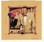 BIG BANDS: LIONEL HAMPTON LP COVER ORIGINAL ART BY RICHARD WALDREP.