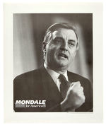 MONDALE/FERRARO (4) POSTERS INCLUDING TRUMAN IMAGE PLUS CONVENTION CARTOON POSTER.